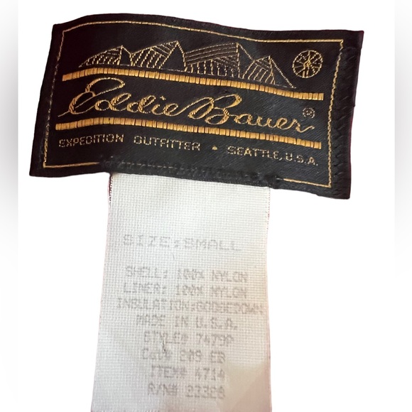 Eddie Bauer womens generous size small cold weather coat with zip out down liner - Picture 10 of 13